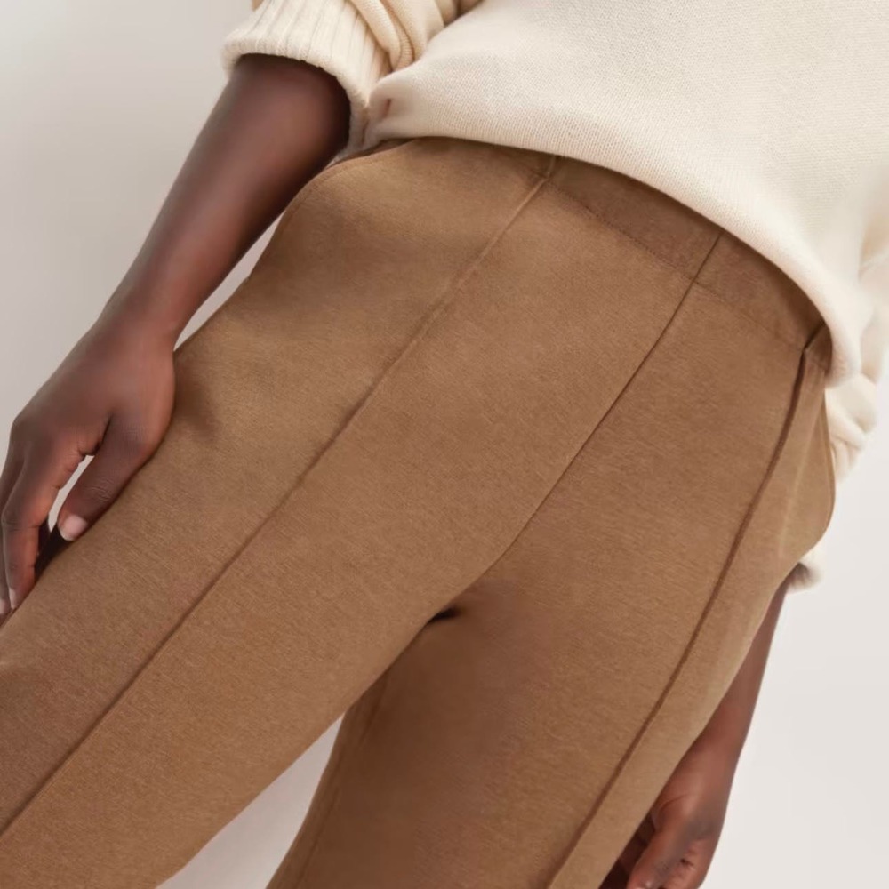 Everlane Camel Cropped Pants - Picture 5 of 16